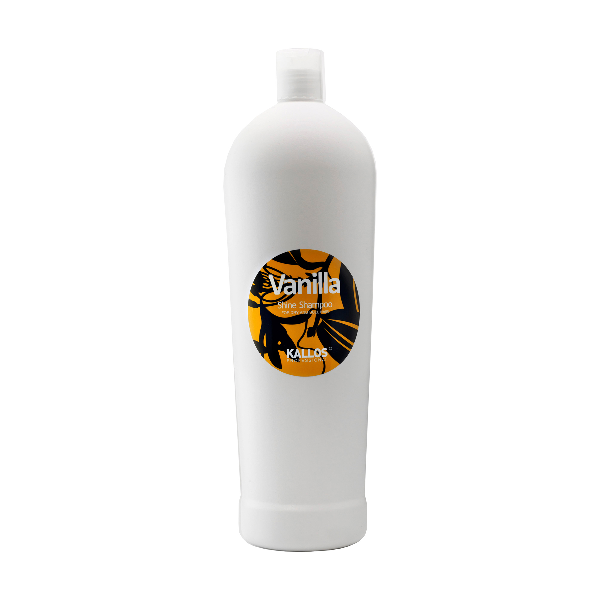 Шампунь Kallos Cosmetics Vanilla Shine Shampoo для сухого та тьмяного волосся, 1 л